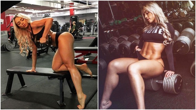 'Fitness Model Wioletta Pawluk Workout Motivation'
