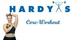 'Core-Workout mit Franzi I HARDY\'S FITNESS HOME WORKOUTS'