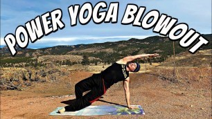 '40 Minute Power Yoga Workout with Sean Vigue Fitness'