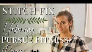 'Stitch Fix Fall Unboxing & Review 2 Months | Pursue Fitness Clothing Review'