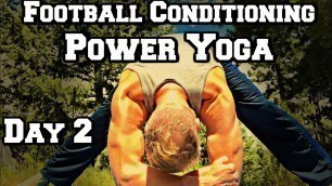 'Yoga Football Conditioning  | Power Yoga for Athletes | Sean Vigue Fitness'