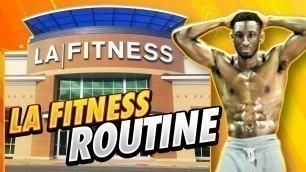 'Weight Loss Workout Routine At La Fitness || How My Clients Lost 20+ lbs || La Fitness Tour'