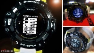 'First Casio G-Shock Heart Rate Monitor Smartwatch 2020 | GBDH1000-1A7'