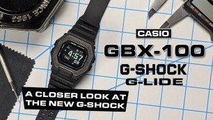 'Casio G-Shock GBX-100 | A closer look at the features of this new Bluetooth G-Shock!'
