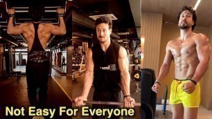'Tiger Shroff Hardcore Workout Session For Ganapath Movie | Tiger Shroff Gym Exercise'