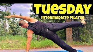 'Day 2 - Intermediate Pilates | 30 Day Pilates Challenge | Sean Vigue Fitness'