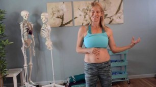 'Tubular Core and Diaphragm Vacuum for Postpartum Mamas | Yoga Tune Up®'