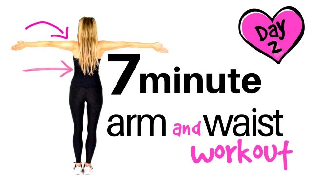 'EXERCISE HOME WORKOUT - ARM EXERCISES FOR WOMEN & WAIST WORKOUT - No equipment needed START NOW'