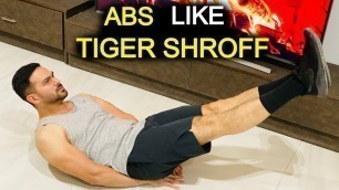 'I Tried \" TIGER SHROFF \" ABS Workout *(IT WORKED)*'