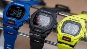 'G-Shock GBD-200 Impressions: Is it just a square GBD-100? All 3 color variants inside'