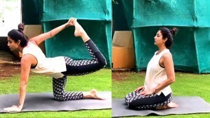 'AWESOME ! Start Your Day With Shilpa Shetty\'s  Best Yoga | Every Day Is A Yoga Day Shilpa Shetty.'
