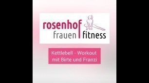 'Kettlebell - Workout mit Birte und Franzi'