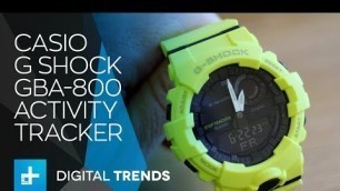 'Casio G Shock GBA-800 - Hands On Review'