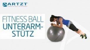 'ARTZT vitality Fitness Ball - Unterarmstütz'