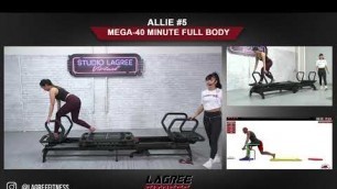 '40min  Full Body Workout on the Lagree Fitness Mega/EVO'