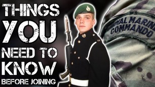 'Things You NEED TO KNOW Before Joining The Royal Marine Commandos'