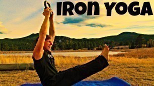 'Iron Core Yoga Workout - 2 Dumbbells/Kettlebell and a Yoga Mat'