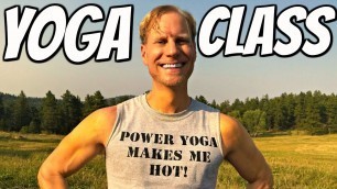 'Wake Up and Warm Up Yoga Stretch with Sean Vigue Fitness'
