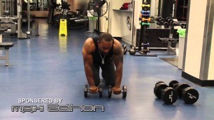 'JAMAR HAZELWOOD : TUNE UP WORKOUT - HOW TO GET RIPPED IN 15 MINUTES'
