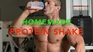 'Homemade Protein Shake Fitness network'