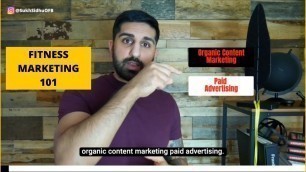'Fitness Marketing | Organic Content vs Facebook ads'