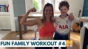'Sport avec les enfants à la maison - FAMILY WORKOUT LIVE - n°4'