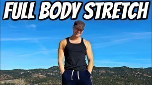 '20 Minute Full Body Stretch For Men and Women with Sean Vigue Fitness'