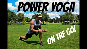 '5 Minute Power Yoga Workout with Sean Vigue Fitness'
