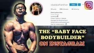 'The \"Baby Face Bodybuilder\" on Instagram !!'