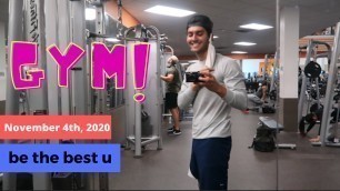 'i joined the gym babes :D  ( November 5th, 2020 )'