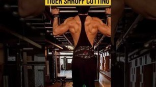'Tiger Shroff Back Body Workout With Cutting Perfect Shape, Tiger Shroff Workout #Shorts'
