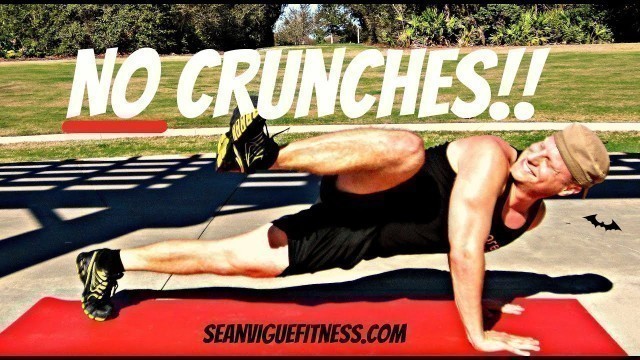 'Crunchless Abs Workout - 4 Crunch Free Exercises Sean Vigue Fitness'