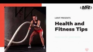 '10 Best Fitness Tips For Good Health by lmnt fitness club'