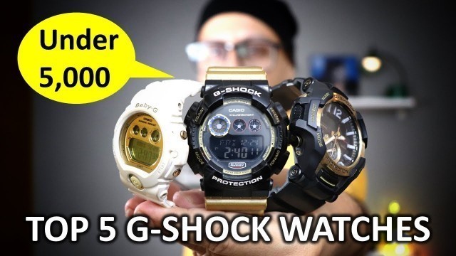 'Top 5 G SHOCK Under 5000 | Best G SHOCK Watches in Sale | G SHOCK India'