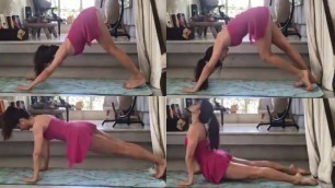 'Salman Khan\'s Fav. Actress Jacqueline Doing Yoga Exercise | Best Fitness Trip and Tricks'