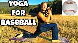 'Yoga for Baseball and Softball - Sean Vigue Fitness'