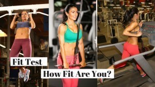 'Fit Test // How Fit Are You Really? // 13 Moves To Test Your Fitness'