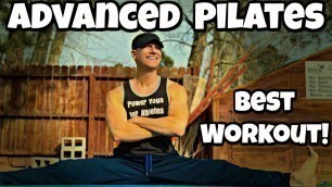 '30 Min Advanced Pilates Mat Workout with Sean Vigue Fitness'