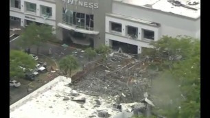 'RAW VIDEO: Explosion scene at LA Fitness in Plantation, Fla.'