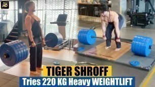 'Tiger Shroff\'s SUPER STRENGTH Workout | Heavyweight Lifting | Exercise Routine'