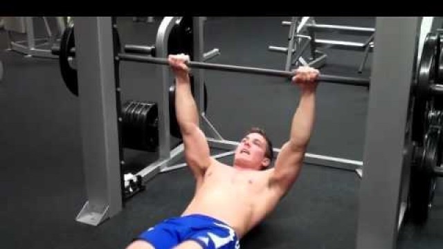 'How To: Smith Machine- Inverted Row'