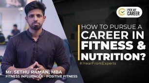 'How to pursue a career in Nutrition & Fitness ? |Tamil | PickMyCareer'