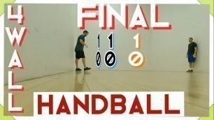'Final 4 Wall Handball Small ball Doubles Tournament at LA Fitness in Lake Success NY'