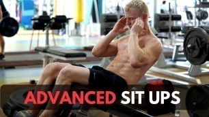 'ADVANCED SIT UPS for Abs and Hip Flexors'