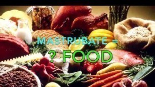 'Mastrubation equals which food Fitness network'