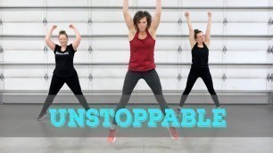 '\"Unstoppable\" II The Score II Dance HIIT Routine II Combat Fitness'