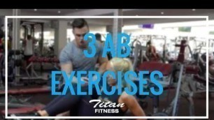 '3 AB EXERCISES TO GET YOU READY FOR SUMMER! With Robbie Frame'