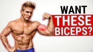 '3 Biceps Exercises For Skinny Guys / HARDGAINERS!'