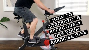 'How to Correctly & Effectively Use Your Exercise Bike'