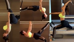 'Shilpa Shetty Pilates Workout For Weight Loss | Fitness Video'